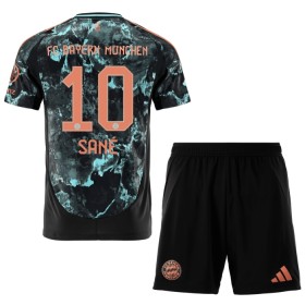 FC Bayern München Sane 10 Lasten Vieras 2024-25 - Jalkapallo Pelipaidat (S/S)